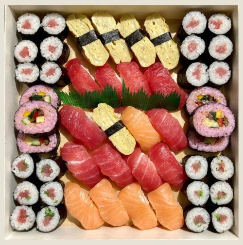 Sushi-bentô format Familial
