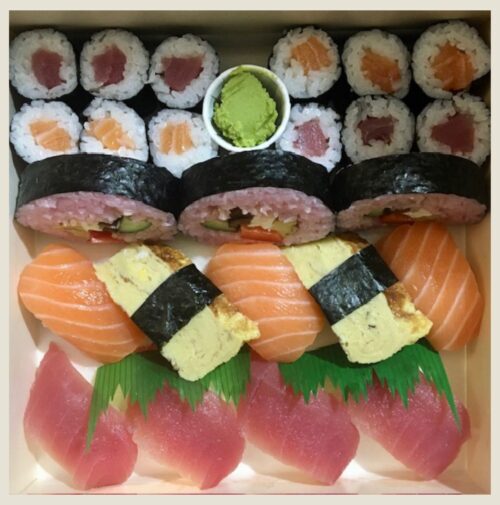 Sushi sushi bento duo